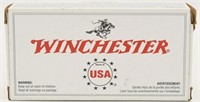 50 Rounds Of Winchester USA .380 ACP Ammunition