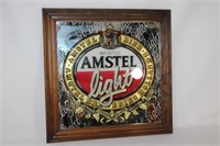 Vintage Amstel Light Mirror