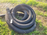 Partial Coil of 4" Covered Drain Tile