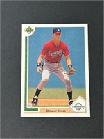 1991 UD Chipper Jones Rookie Card