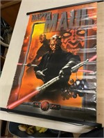 Vintage Darth Maul Star Wars Poster 36x24