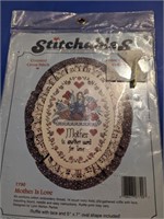 Mother cross stitch kit