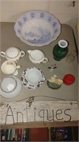 assorted antiques
