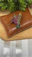 Stunning Hummingbird Brooch/Pendant. Beautiful