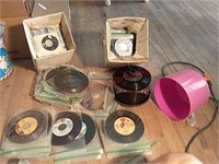 Assorted 45 rpm records