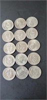 15 - 1979 one dollar coins
