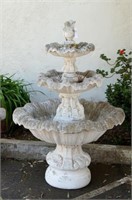 60" Vintage Garden Fountain