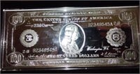 1914 $100 Bill, 1oz Silver Proof