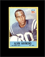 1967 Philadelphia #17 Alvin Haymond EX to EX-MT+