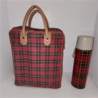 Vintage Thermos Picnic Bag and more