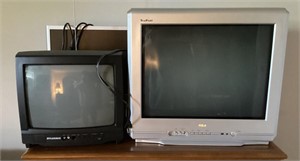 2 TVs & 1 computer monitor