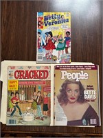 1989 People, 1982 Cracked & 1991 Betty & Veronica