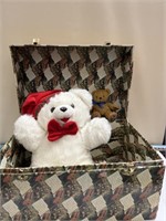 Box and Christmas Bear