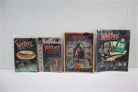 (4) EARLY WEBER FISHING CATALOGUES: