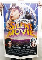 1976 Mel Brooks Silent Movie Original Movie Poster