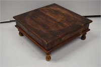 Square Wooden Saki Table