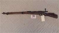 OLD JAPANESE RIFLE (STOCK IN ROUGH SHAPE)