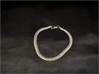 925 Silver Fashion Bracelet 8" - Unisex
