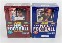 Sports Cards 1991 Score NFL Football Series 1 & 2