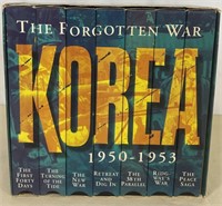 VHS Boxed Set Korea The Forgotten War