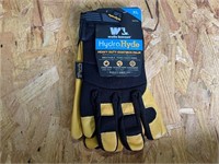Hydra Hyde XL Leather Work Gloves, New