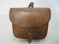 WW1 CANADIAN BROWN LEATHER UTILITY POUCH