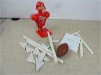 Vintage Super Jock Football Toy