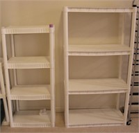 Plastic White Shelves #1