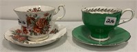 Royal Albert & Paragon Cup & Saucer(see photo)