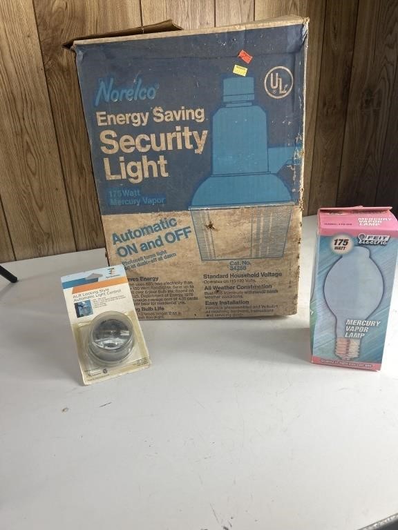 Energy saving security light