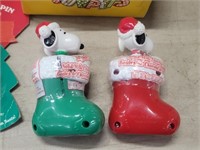 Two Snoopy Collectible Toys
