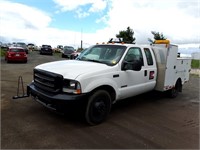 2004 Ford F350 XL SD S/A Utility Truck