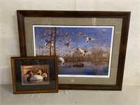 2 Framed Prints- Ducks Unlimited