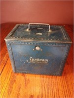 Sunbeam Electric Iron w/ Metal Case