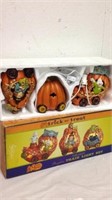 cracker Barrel trick-or-treat pumpkin train light