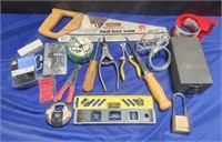 Box of tools & misc.