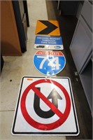 4 Road Signs