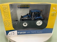 New Holland T6020 w/750TL ldr 1/32 NIB