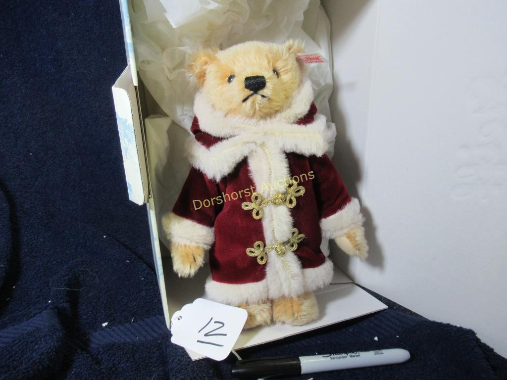 STEIFF TEDDY B. W/ BOX - #036163 - VGC