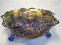 Fenton Blue Panther Master Bowl