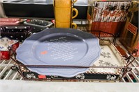 Temptations Serving Tray & Collector Plate