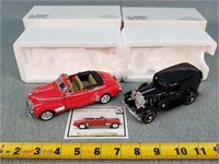 2- Vintage Chevy Toy Cars