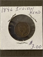 1896 INDIAN HEAD PENNY