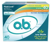 o.b. Original Non-Applicator Tampons Multipack