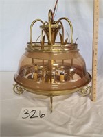 Vintage Suspended Ceiling Light (Hard Wired)