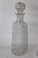 Victorian Glass Gin Decanter,