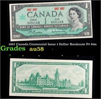 1967 Canada Centennial Issue 1 Dollar Banknote P#