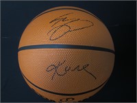 Shaq & Kobe Signed Basketball Heritage COA