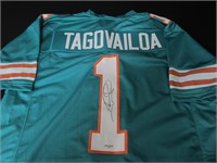 Tua Tagovailoa Signed Jersey GAA COA