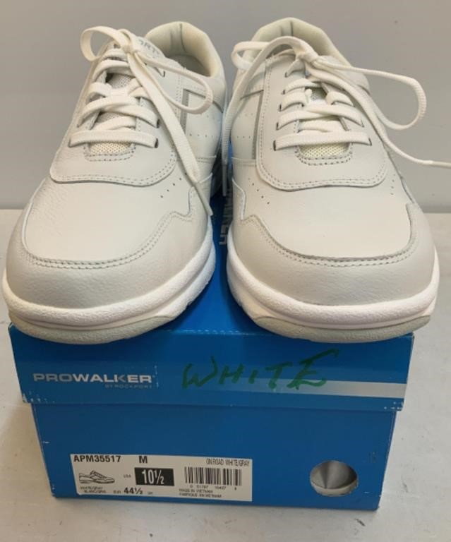 Pro Walkers by Rockport White Men's Shoes in Box